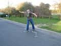 James boardslide rail